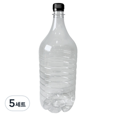 대경 탁주PET GW 1700ml 10p +검정캡 10p 세트, 5세트