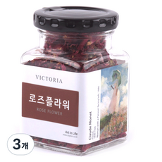 빅토리아 로즈플라워 허브차, 12g, 1개입, 3개