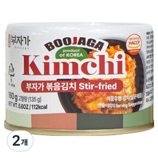 부자가 볶음김치, 160g, 2개