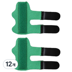하우핏츠 손가락 탈구 고정 보호대 그린, 12개