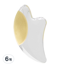 MAXCLINIC 水晶潔面刮痧刷, 米色 M35235, 6個