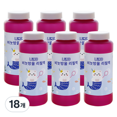 라이키드 비눗방울 리필액 LIK-BS02 236ml, 18개