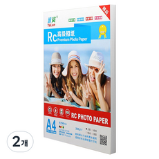 만들하비 고광택 사진 인화지 포토용지 실크, 40개, A4