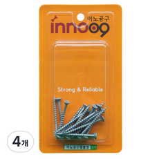 Innotime 木工用粗牙螺絲 20入 NIT-310, 4個