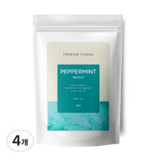 yURIA 薄荷三角茶包, 1.2g, 100件, 4個