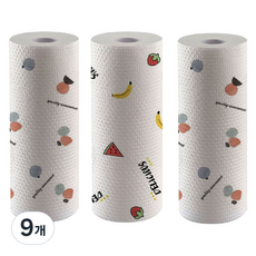 Blue Trade可水洗多功能壓花不織布毛巾, 9個, 100入