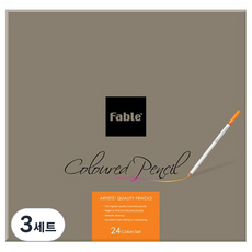 동아 파블 오일색연필 세트, 24색, 3세트