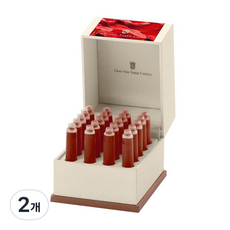 FABER-CASTELL 台灣輝柏 墨水匣, 印度紅, 2個