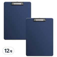 Kohimo A4 PP材質文件板夾 3mm 3W321, 海軍藍, 12個