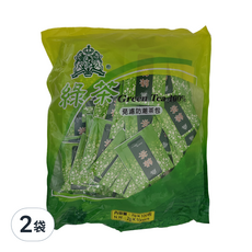 DONG JYUE 東爵好茶 日式綠茶 隨身茶包量販包, 冷泡熱泡皆宜，綠茶口感清爽不苦澀, 2g, 100包, 2袋