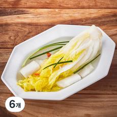 금자네 백김치, 1kg, 6개