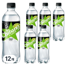 칠성사이다 제로 라임, 12개, 500ml