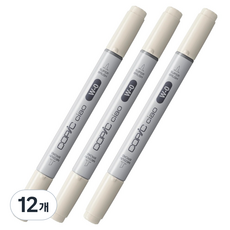 코픽 챠오 마카 W0 Warm Gray No.0, 12개, 1색