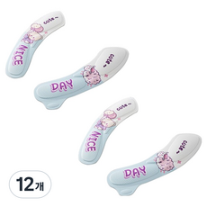 블럭마트 욕실 쿠션있는 사계절 변기시트, TYPE1, 12개