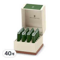 FABER-CASTELL 台灣輝柏 墨水匣, 苔綠色, 40個