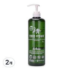 Crimio Makal清潔洗碗精, 1kg, 2個