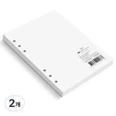 Recoz 6孔大容量補充內頁 04 空白, 2個, 100入