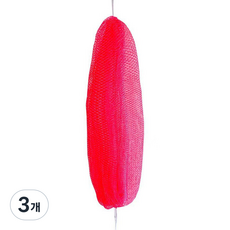 골든베이 탄력 각질 제거 스크럽 타올 70g, 핑크, 3개, 1개입