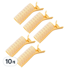 DeepTalk 瀏海髮根豐盈髮夾髮捲 DT0987, 10個, 黃色