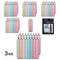 TUKOVY 260 鉻色魔術氣球 50入 + 手動打氣筒 + 固定膠帶 套組, 混色, 3套