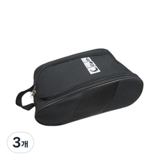 echobelle 旅行用鞋袋, 黑色, 3個