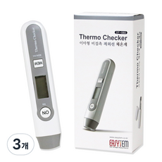 이지템 피부 적외선 체온계 DT-060, 3개