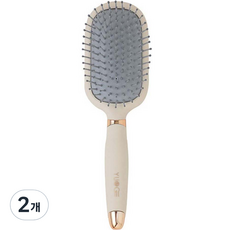 블루리빙 휴대용 마사지 머리 빗, 스퀘어, 2개