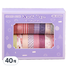 Kaelen 可愛紙膠帶, 蕾絲, 40個