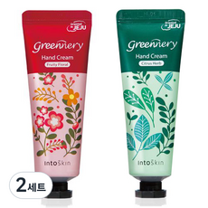 Intoskin Greennery香氛護手霜 花果香+柑橘香 2條組, 2組