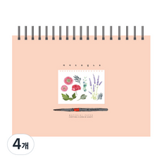 TOCTOC 我的繪圖筆記本, 單一尺寸, 50張, 4個