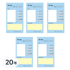 다꾸 떡메모지, 마이데이, 100개입, 20개