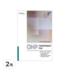 SAEHAN OHP投影片 彩色雷射專用 50張入, A4, 2個