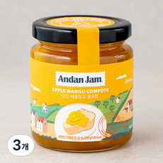 안단 애플망고 콩포트, 220g, 3개
