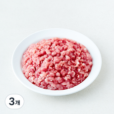 무항생제 인증 한돈 뒷다리 다짐육 (냉장), 3개, 500g