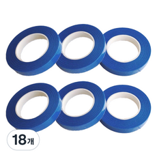 온트리 플로리스트 재료 꽃꽃이 테이프 블루, 18개