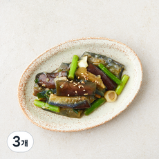 식도감 된장 가지볶음, 200g, 3개