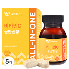 토종마을 비타민C 올인원 정 42g, 60정, 5개