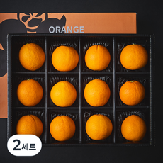 미국산 고당도 오렌지 선물세트 12입, 2.6kg, 2세트