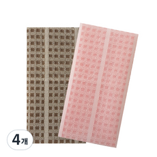 sofrien 方形沐浴巾, 隨機出貨, 4個, 1入