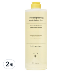 AVCA True Brightening維他命光采化妝水, 2個, 1L