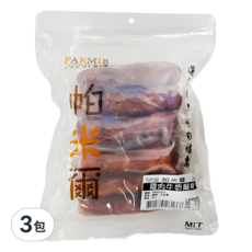 PARMIR 帕米爾 雞肉牛奶辮棒 犬用, 雞肉, 3包