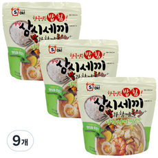 궁극의푸드 삼시세끼 밥과 함께 라면 나가사끼 짬뽕맛, 100g, 9개