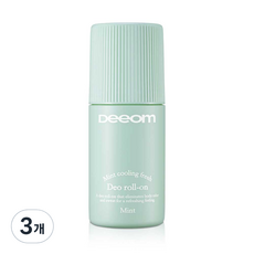 디옴 민트 쿨링 프레쉬 데오 롤 온, 50g, 3개