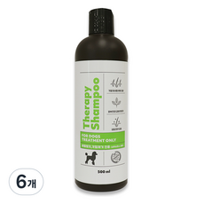 예삐 테라피 비듬방지 각질제거 전용 애견 샴푸, 500ml, 1개입, 6개