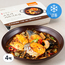 깃발집 고등어 시래기 조림 (냉동), 720g, 4팩