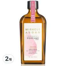 메리트 미라클 아르간 헤어오일 에센스 퍼퓸 아로마, 2개, 100ml