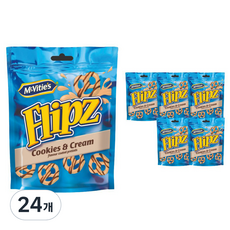 Flipz 麥維他 餅乾與奶油香蝴蝶餅, 24個, 90g