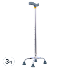 난리시스터즈 가벼운 어르신 선물 지팡이 TYPE 08, 3개