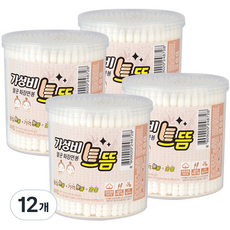 가성비으뜸 멸균 화장 면봉, 200개입, 12개