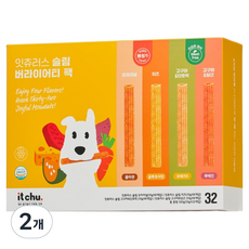 잇츄 강아지 잇츄러스 슬림 버라이어티팩 덴탈껌 32p, 혼합맛, 320g, 2개